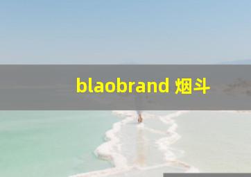 blaobrand 烟斗